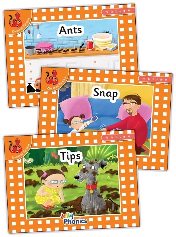 Jolly Phonics Orange Level Readers Set 1: in Precursive Letters (British English edition) hind ja info | Noortekirjandus | kaup24.ee