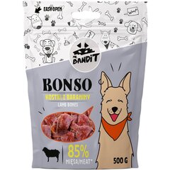 Mr. Bandit bonso lambaliha, 500 g hind ja info | Maiustused koertele | kaup24.ee