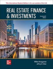 ISE Real Estate Finance & Investments 17th edition цена и информация | Книги по экономике | kaup24.ee