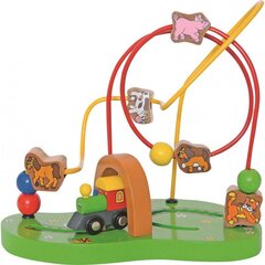 Puidust labürint Woody Rong hind ja info | Imikute mänguasjad | kaup24.ee