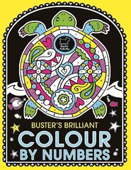 Buster's Brilliant Colour By Numbers цена и информация | Книги для малышей | kaup24.ee