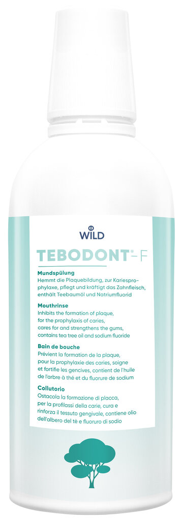 Suuvesi Dr. Wild Tebodont-F Melaleuca Alternifolia, 500 ml цена и информация | Suuhügieen | kaup24.ee
