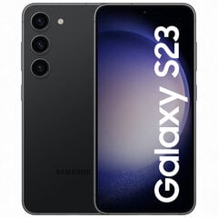 Samsung Galaxy S23 5G 8/128GB Black SM-S911BZKDEUE hind ja info | Telefonid | kaup24.ee