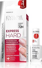 Отвердитель для ногтей Eveline Nail Therapy Express Hard, 12 мл цена и информация | Лаки для ногтей, укрепители для ногтей | kaup24.ee