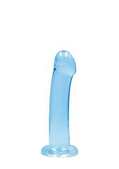 Peenise imitatsioon koos iminapaga Non Realistic Dildo, 6,7''/ 17 cm, sinine цена и информация | Фаллоимитаторы | kaup24.ee