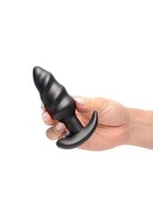 Keerlev anaaltapp koos puldiga Bang Swirl Plug, must hind ja info | Anaallelud | kaup24.ee