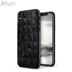 Blun 3D Prism Особо тонкий силиконовый чехол-крышка для Huawei Mate 10 Lite / Nova 2i / G10 Черный цена и информация | Чехлы для телефонов | kaup24.ee