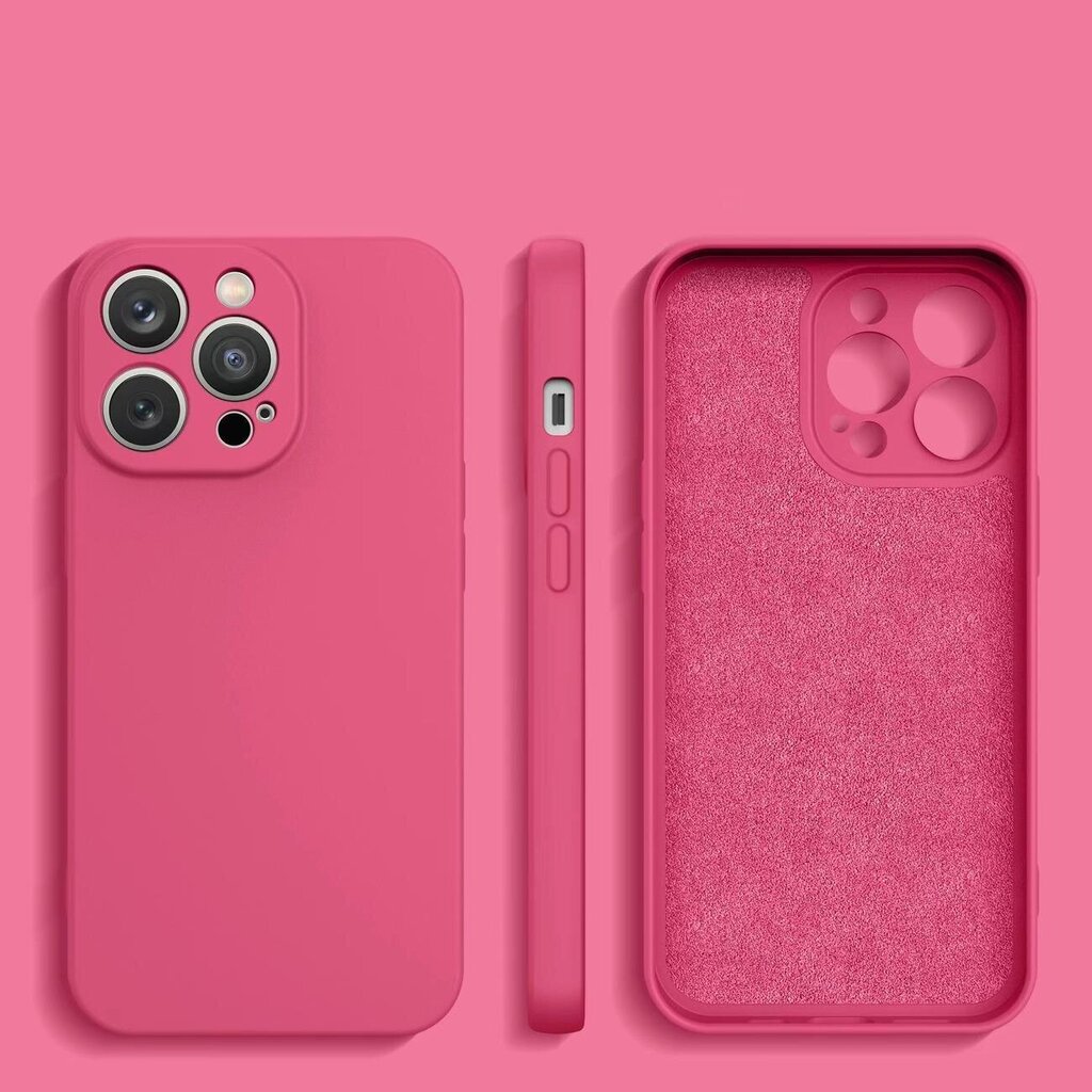 Silicone, iPhone 13 Pro, roosa цена и информация | Telefoni kaaned, ümbrised | kaup24.ee