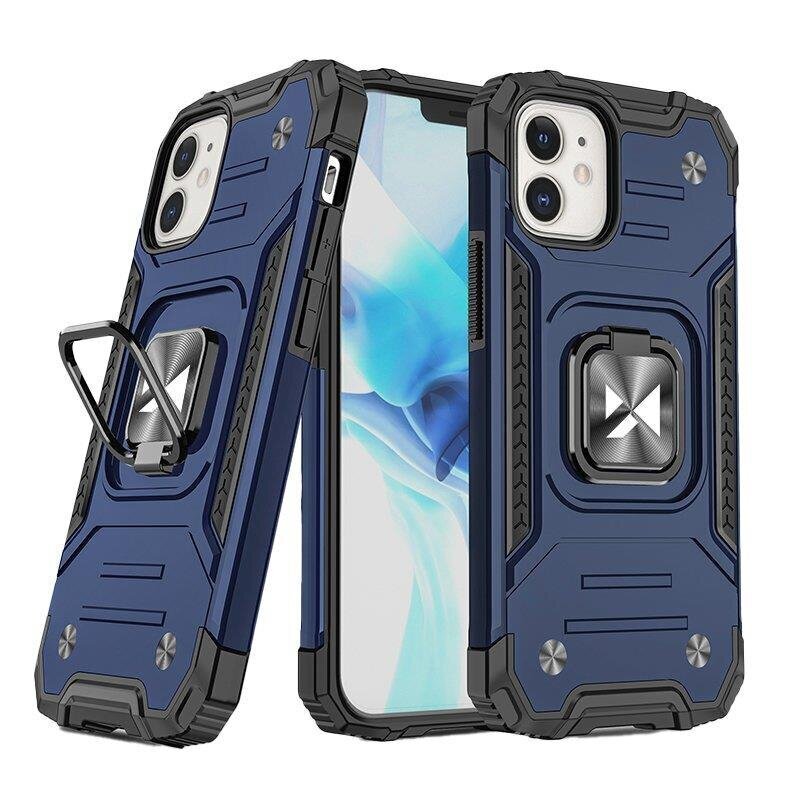 Wozinsky Ring Armor, iPhone 14, sinine hind ja info | Telefoni kaaned, ümbrised | kaup24.ee