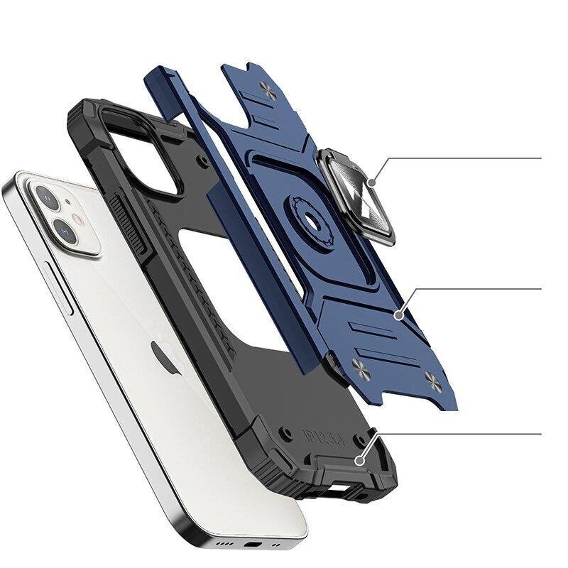 Wozinsky Ring Armor, iPhone 14, sinine hind ja info | Telefoni kaaned, ümbrised | kaup24.ee