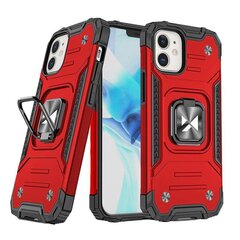 Wozinsky Ring Armor, iPhone 14, punane hind ja info | Telefoni kaaned, ümbrised | kaup24.ee