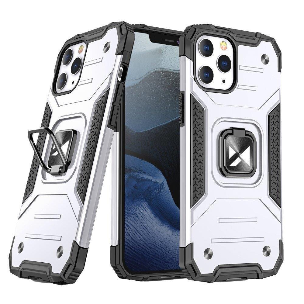 Wozinsky Ring Armor, iPhone 14 Pro, hõbe hind ja info | Telefoni kaaned, ümbrised | kaup24.ee