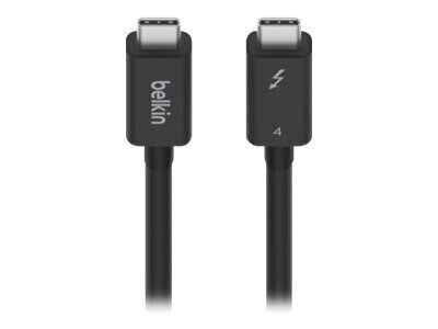 Belkin Thunderbolt 4 Cable (inz002bt2mbk), 2m hind ja info | Mobiiltelefonide kaablid | kaup24.ee