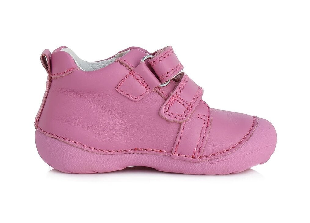 Tüdrukute nahast saapad D.D.Step.S015-341A, Dark Pink hind ja info | Laste saapad | kaup24.ee