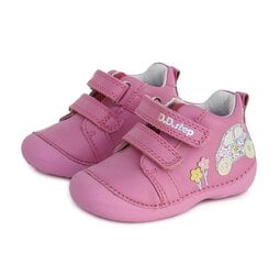 Кожаные ботинки для девочек D.D.Step.S015-341A.Dark Pink. цена и информация | Детские сапоги | kaup24.ee