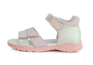 Tüdrukute nahast sandaalid Ponte 20, DA05-1-380L, White цена и информация | Детские сандали | kaup24.ee