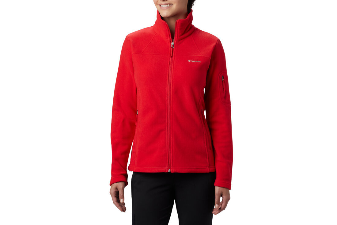 Dressipluus naistele Columbia Fast Trek II Jacket 1465351658, punane hind ja info | Naiste pusad | kaup24.ee