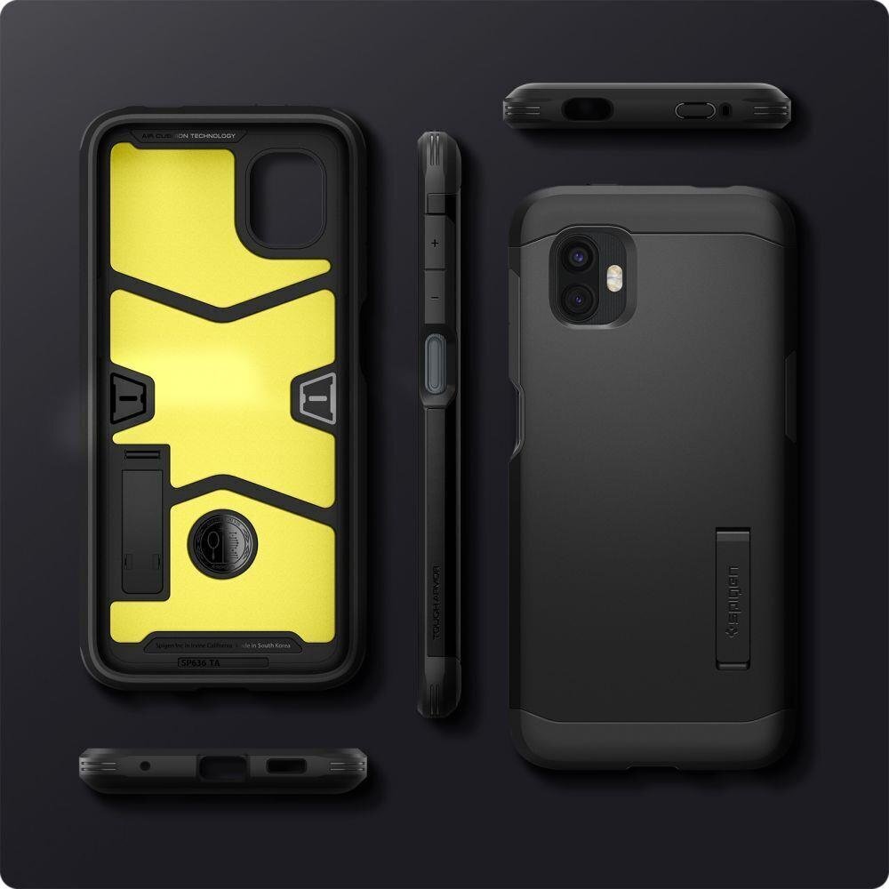 Spigen Tough Armor, Galaxy Xcover 6 Pro, must hind ja info | Telefoni kaaned, ümbrised | kaup24.ee