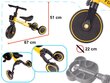 Krossi trikiratas Trike Fix Mini 3in1 pedaalidega, kollane цена и информация | Kolmerattalised jalgrattad | kaup24.ee