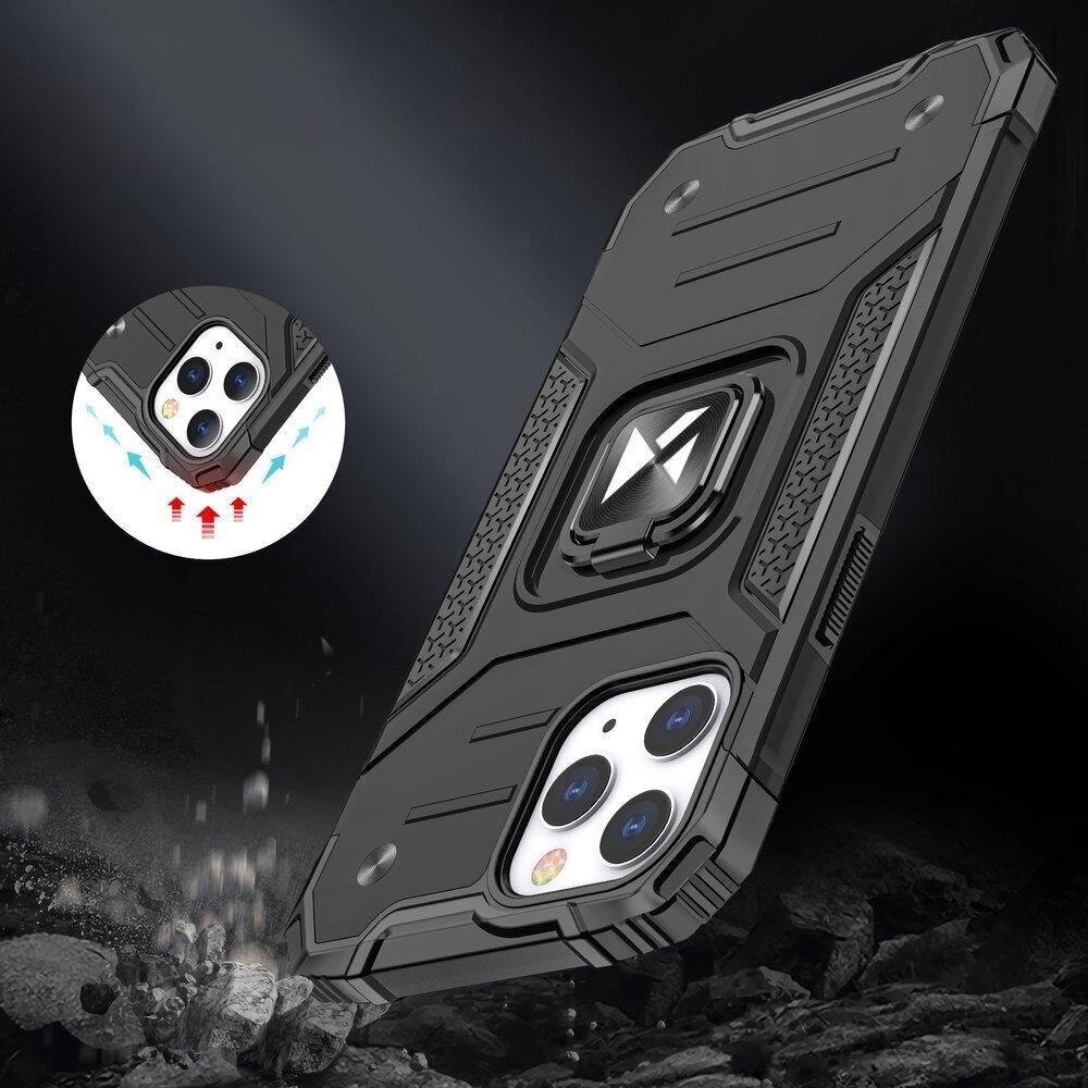 Wozinsky Ring Armor, iPhone 14 Pro Max, hõbe hind ja info | Telefoni kaaned, ümbrised | kaup24.ee