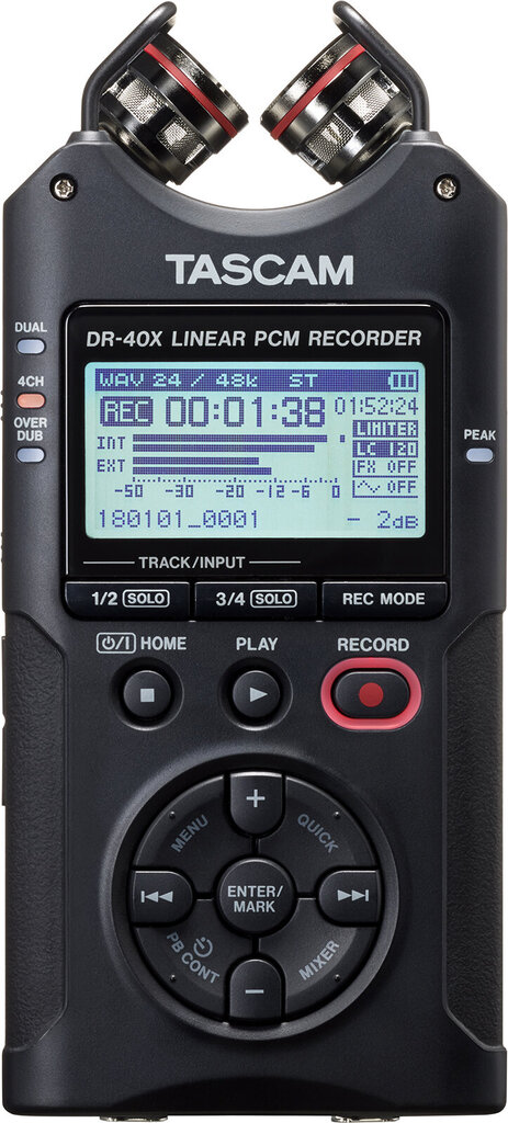 Tascam DR-40X цена и информация | Diktofonid | kaup24.ee