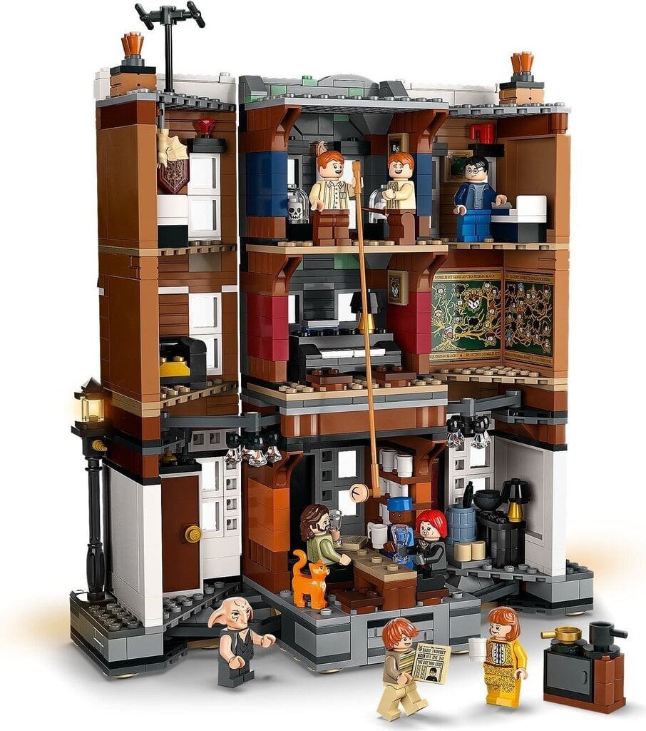 76408 LEGO® Grimmauld Place 12 peamaja цена и информация | Klotsid ja konstruktorid | kaup24.ee