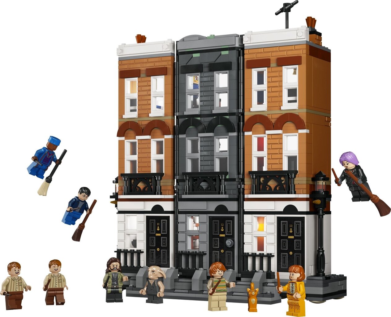 76408 LEGO® Grimmauld Place 12 peamaja цена и информация | Klotsid ja konstruktorid | kaup24.ee