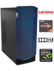 Стационарный компьютер IdeaCentre Gaming 5 Ryzen 5 5600G 16GB 512GB SSD GTX 1650 Windows 10 цена и информация | Стационарные компьютеры | kaup24.ee