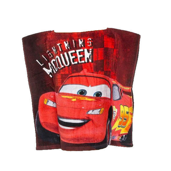 Lasterätik poncho Disney Cars, 50x100 cm цена и информация | Rätikud, saunalinad | kaup24.ee