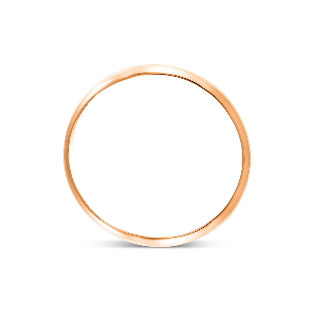 Kuldne abielusõrmus 585, 3 mm, ZLGR3MM155A, 1.48 g, suurus 15.5 цена и информация | Sõrmused | kaup24.ee