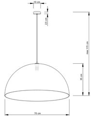 Rippvalgusti Sfera 32294 hind ja info | Laelambid | kaup24.ee