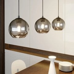 Подвесной светильник Lindby Sofian, три лампы, дымчато-серый цена и информация | Настенные светильники | kaup24.ee