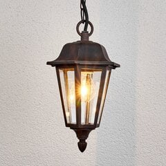 Уличный подвесной светильник Lamina в форме фонаря цена и информация | Уличное освещение | kaup24.ee