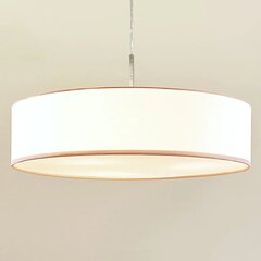 Sebatin rippvalgusti E27 LED-iga, 50 cm, valge цена и информация | Люстры | kaup24.ee