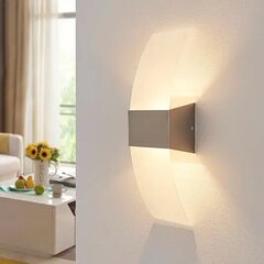 Dekoratiivne Harry LED seinavalgusti, matt nikkel цена и информация | Настенные светильники | kaup24.ee