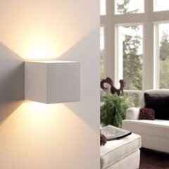 Kipsist kuubikujuline Kay LED seinavalgusti цена и информация | Настенные светильники | kaup24.ee
