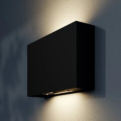 Isalie LED välisseinavalgusti tumehallis värvitoonis цена и информация | Настенные светильники | kaup24.ee