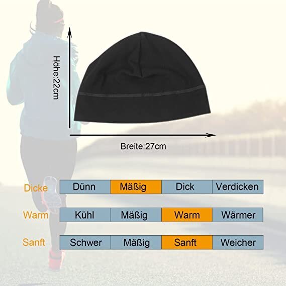 PaixRuhe Unisex spordimüts, must, 2 tk цена и информация | Naiste mütsid ja peapaelad | kaup24.ee