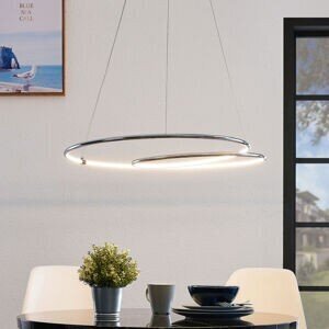 Lindby Lucy LED rippvalgusti, 70cm, kroom hind ja info | Rippvalgustid | kaup24.ee