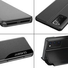 Mocco Smart Flip Cover Case For Samsung Galaxy A42 5G / Black hind ja info | Telefoni kaaned, ümbrised | kaup24.ee