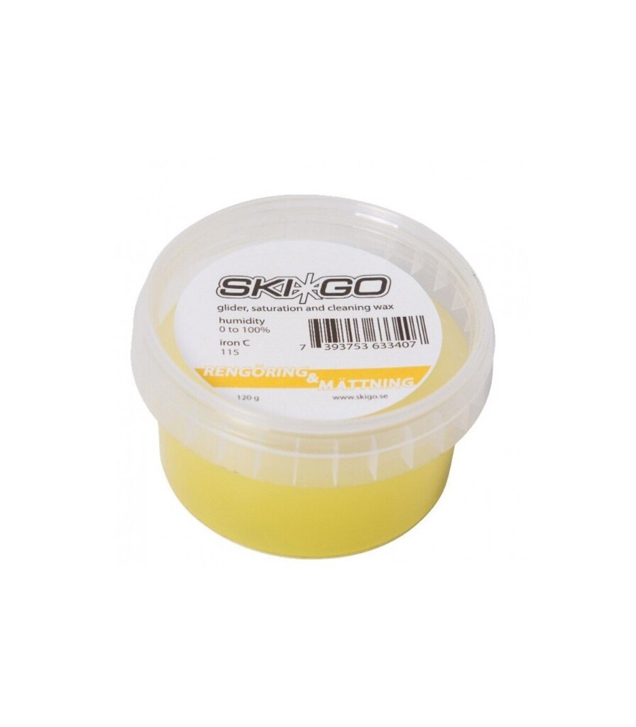 Parafiin küllastamiseks või puhastamiseks SKIGO Soft (120g) hind ja info | Suusahooldustooted | kaup24.ee