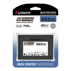 Kingston DC1500M, 960 ГБ цена и информация | Внутренние жёсткие диски (HDD, SSD, Hybrid) | kaup24.ee