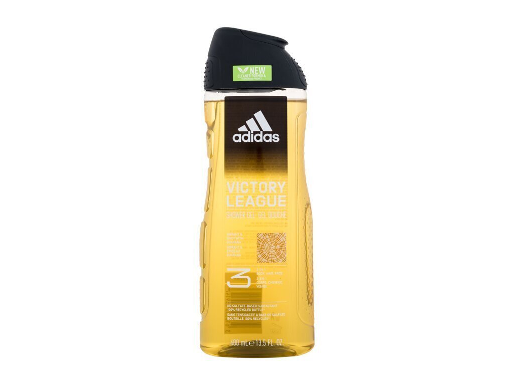 Dušigeel Adidas Victory League 3in1, 400 ml цена и информация | Dušigeelid, õlid | kaup24.ee