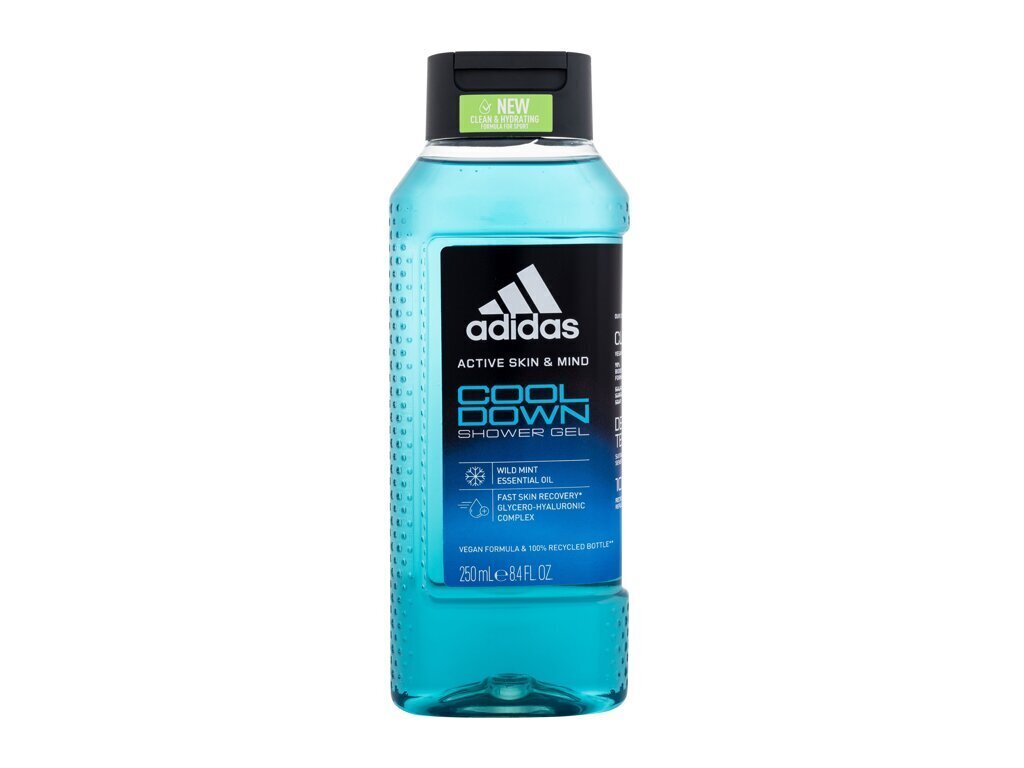 Dušigeel meestele Adidas Cool Down, 250 ml цена и информация | Dušigeelid, õlid | kaup24.ee