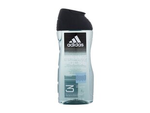 Dušigeel meestele Adidas Dynamic Pulse 3in1, 250 ml hind ja info | Adidas Kehahooldustooted | kaup24.ee