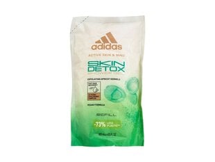Гель для душа пополнение Adidas Skin Detox, 400 мл цена и информация | Adidas Косметика для тела | kaup24.ee