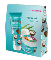 Набор средств по уходу за кожей тела Dermacol Aroma Ritual Brazilian Coconut цена и информация | Масла, гели для душа | kaup24.ee