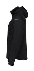 Icepeak meeste softshell jope BIGGS, must hind ja info | Meeste joped | kaup24.ee