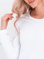 Naiste pikkade varrukatega pluus Edoti LLR017 valge hind ja info | Tuunikad | kaup24.ee