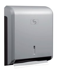 Hoidik kätepuhastuslappide jaoks JVD Cleanline 400-600, hall hind ja info | Vannitoa sisustuselemendid ja aksessuaarid | kaup24.ee